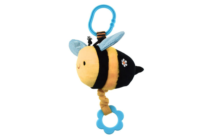 Snuggle Buddy Hunny Bee Jiggle & Shake Clip Toy