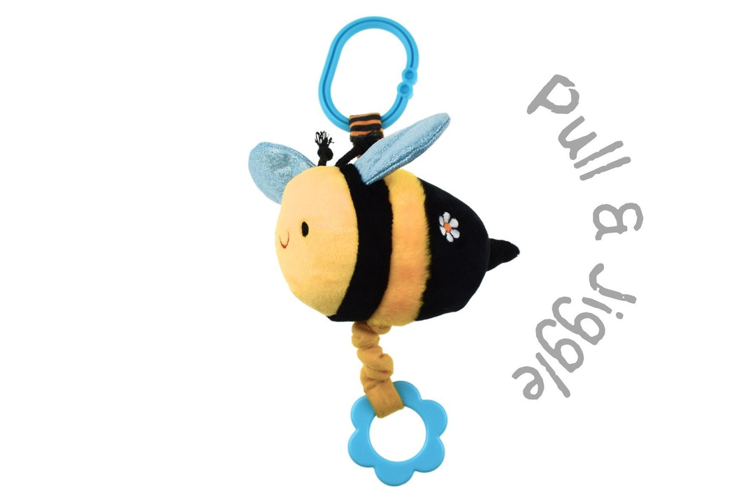 Snuggle Buddy Hunny Bee Jiggle & Shake Clip Toy