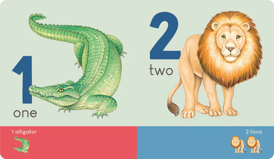 Carry Me Board Book - Animal Numbers