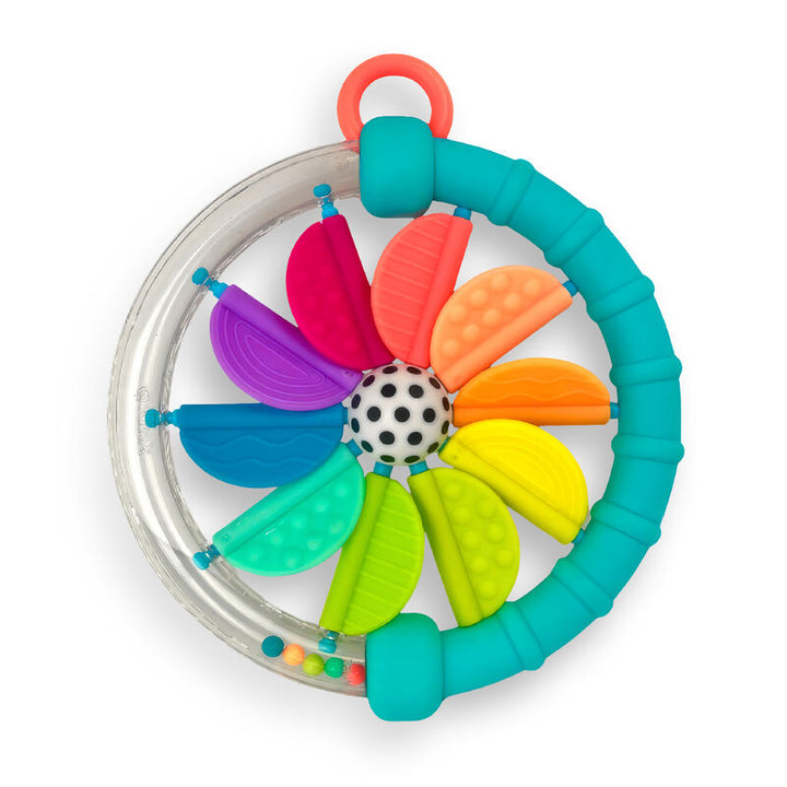 Cascading Colours Sensory Ring Rattle
