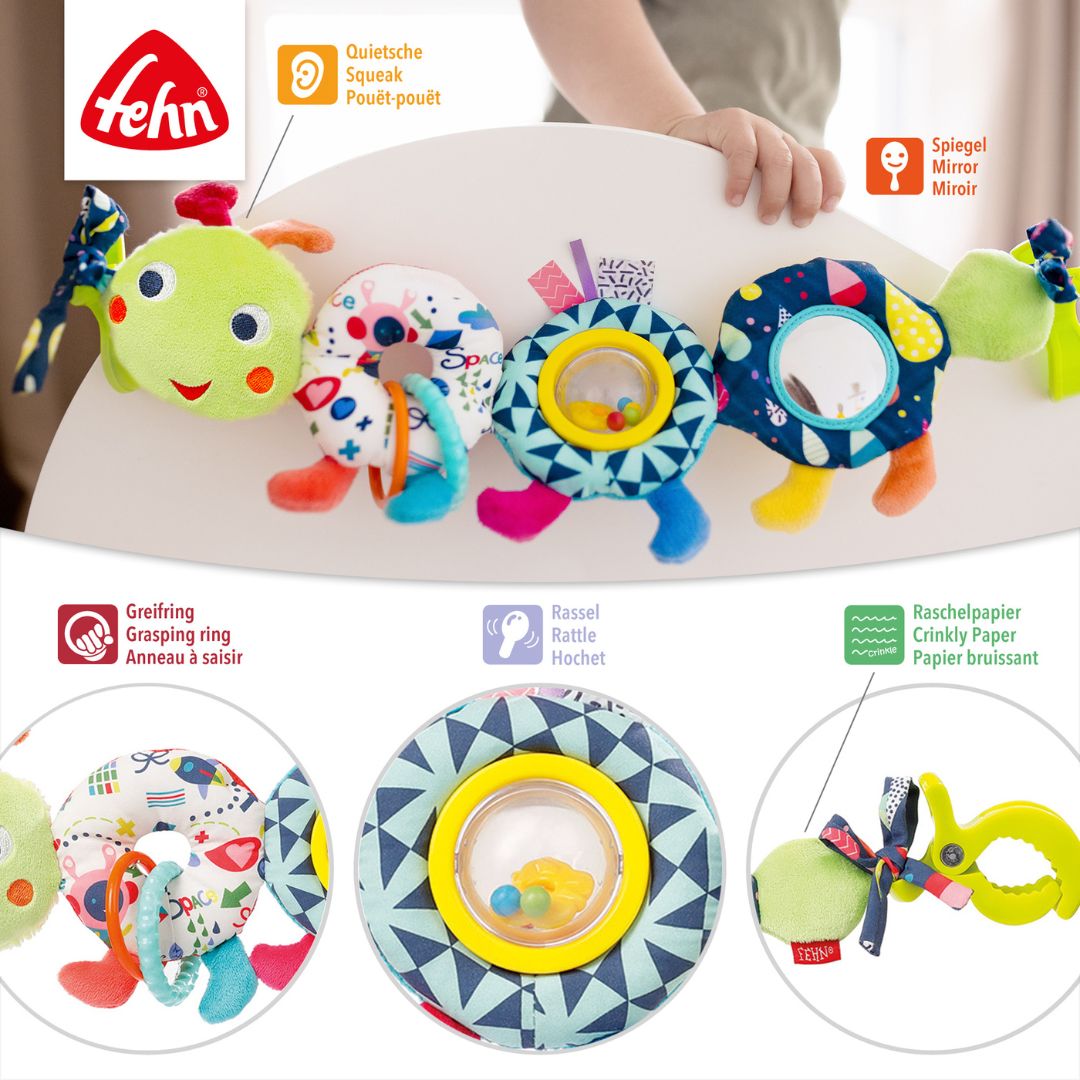 Caterpillar Activity Play Stroller Chain