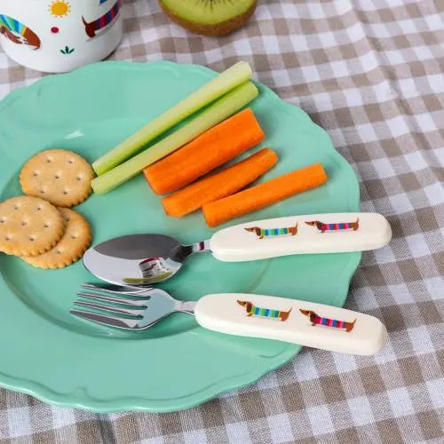 Children's Cutlery Set – Sausage Dog
