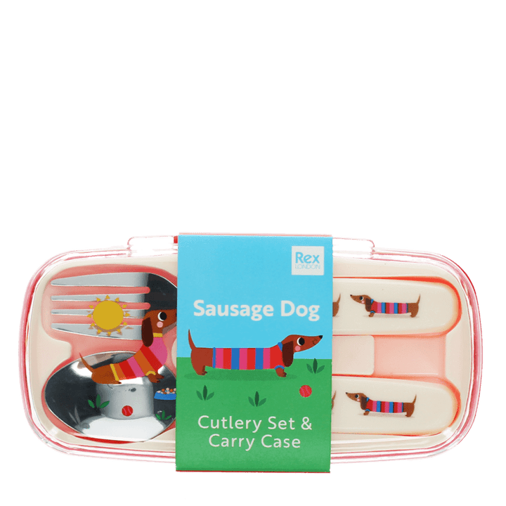 Children's Cutlery Set – Sausage Dog