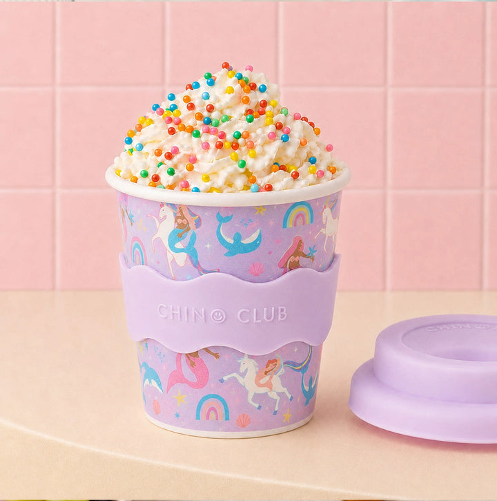 Mermaids and Unicorns Babychino Cup 120ml