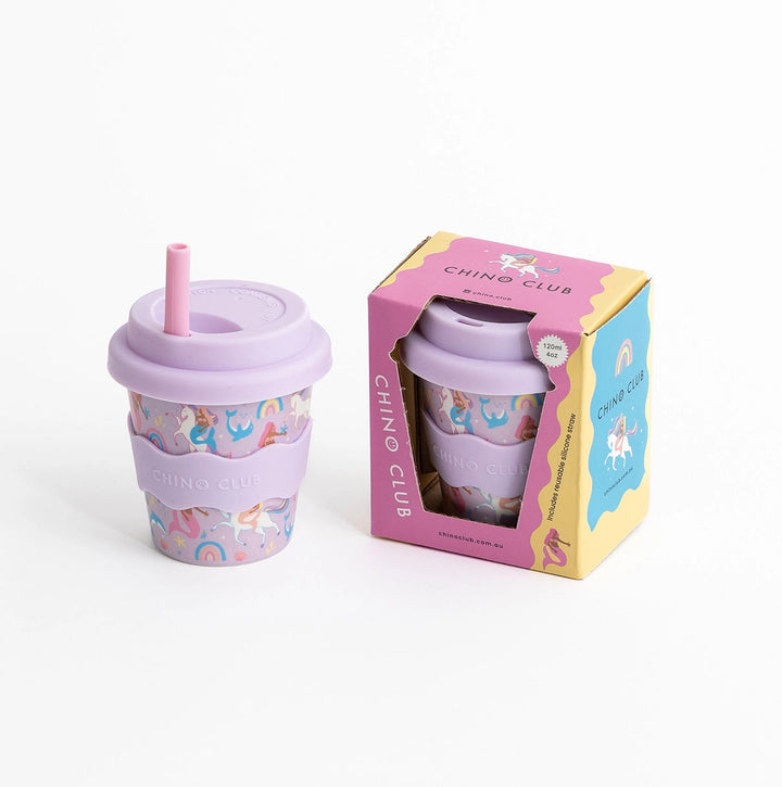 Mermaids and Unicorns Babychino Cup 120ml