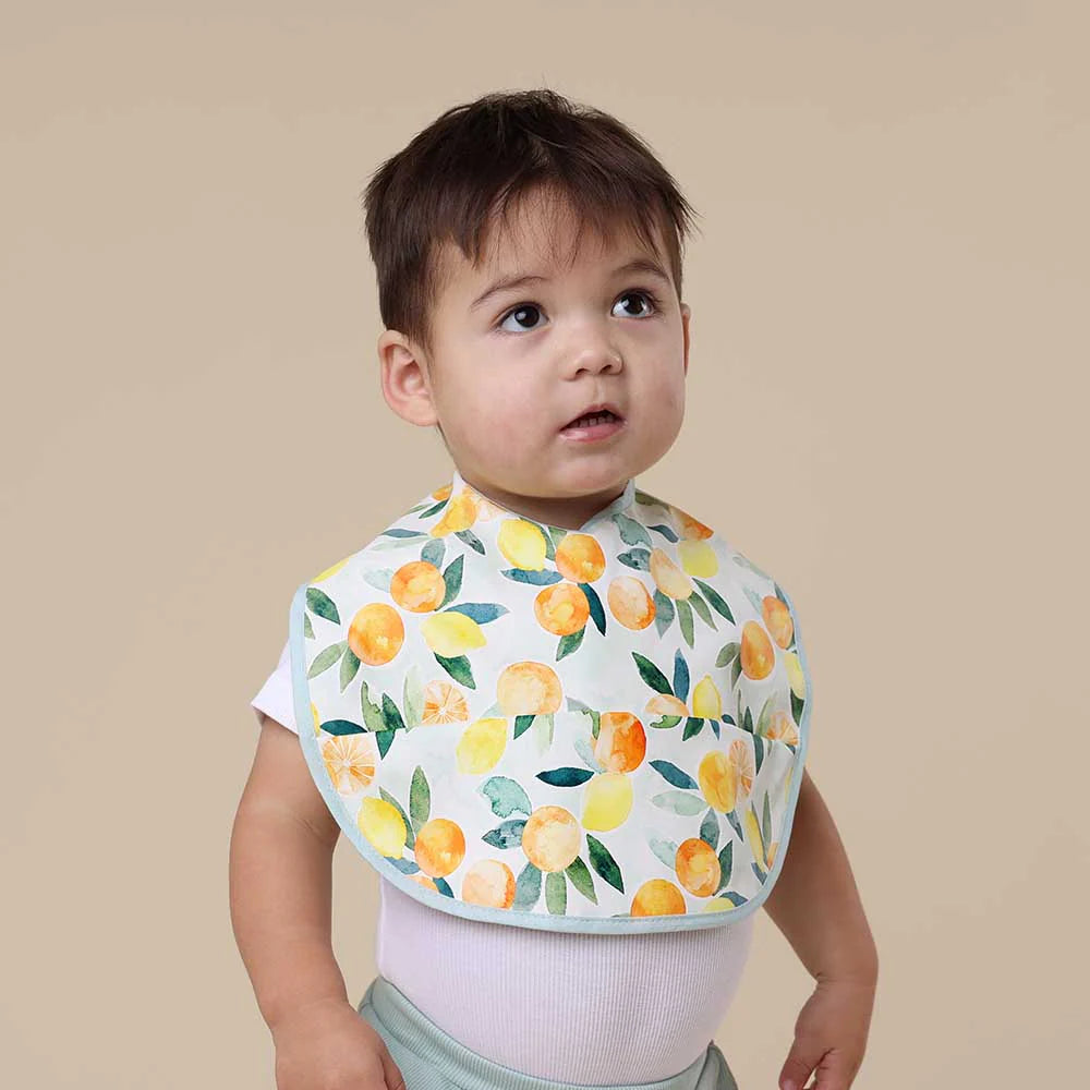 Snuggle Hunny Waterproof Snuggle Bib - Citrus Squeeze