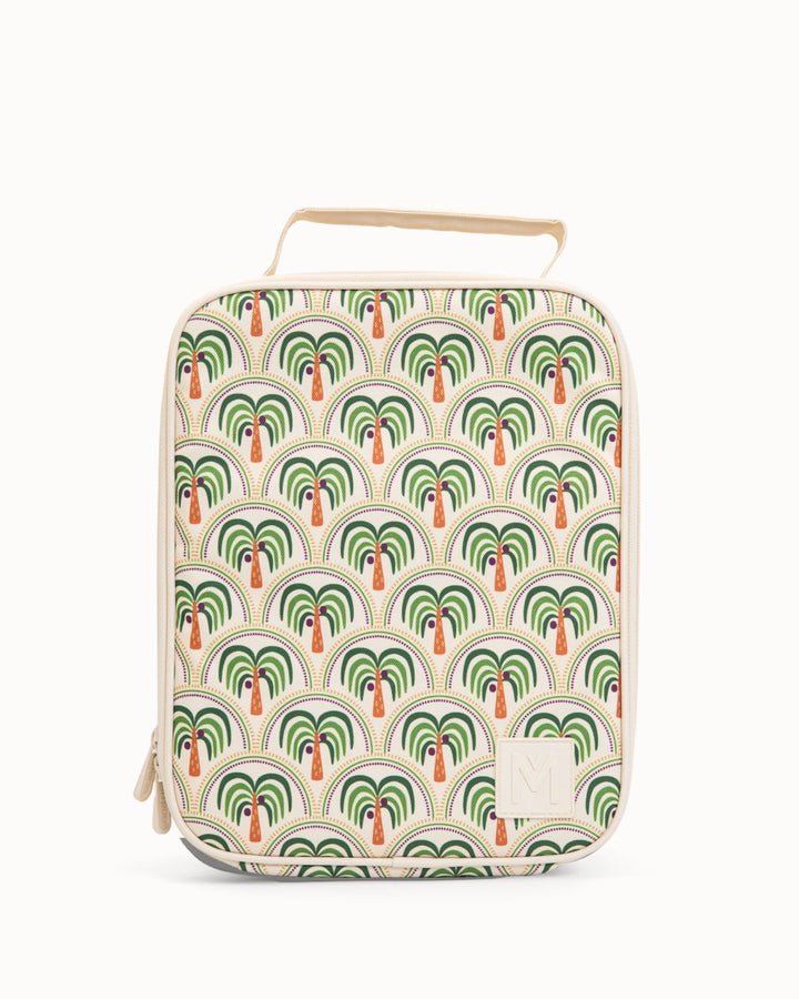 Montiico Large Insulated Lunch Bag - Coconut Palms