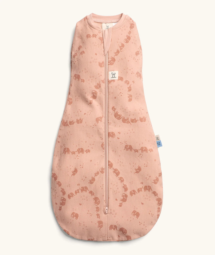ergoPouch Cocoon Zip Swaddle Bag 0.2 TOG - Elephant Parade