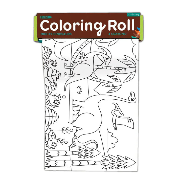 Colouring Roll - Mighty Dinosaurs