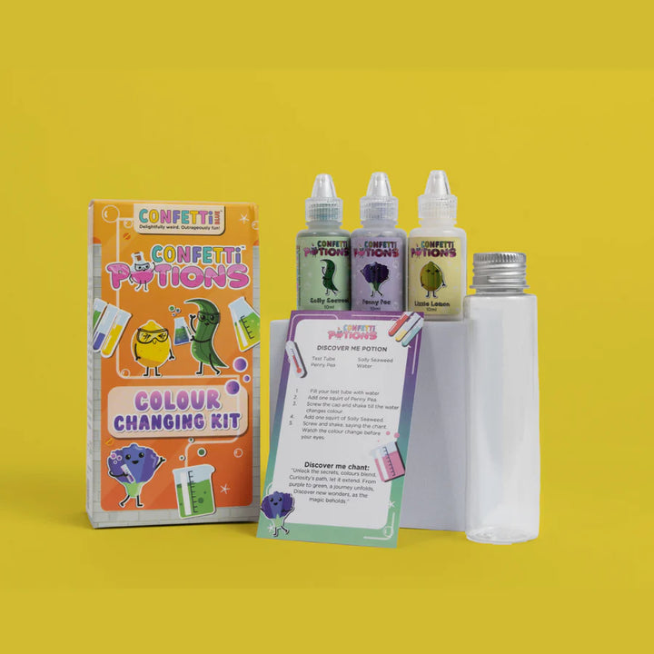 Confetti Blue Colour Changing Mini Potion Kit