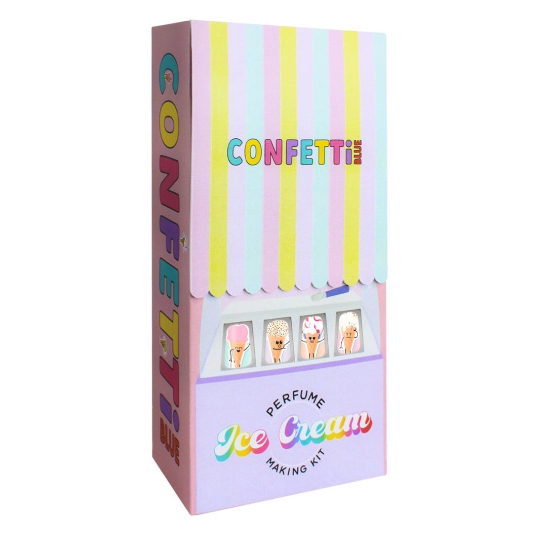 Confetti Blue Ice Cream Scented Perfume Making Kit