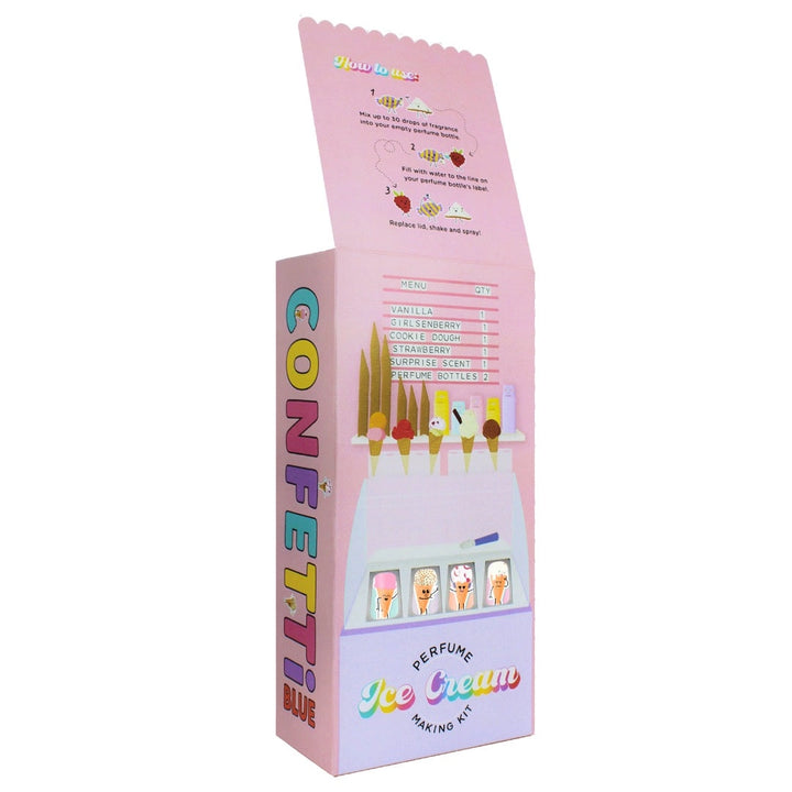 Confetti Blue Ice Cream Scented Perfume Making Kit