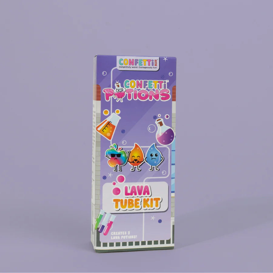 Confetti Blue Lava Tube Mini Potion Kit