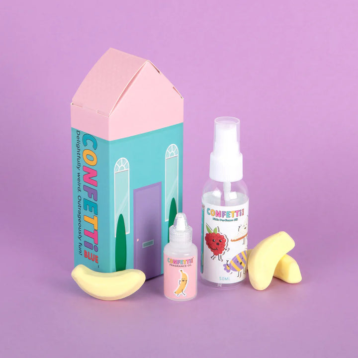 Confetti Blue Mini Perfume Making Kit - Candy Banana