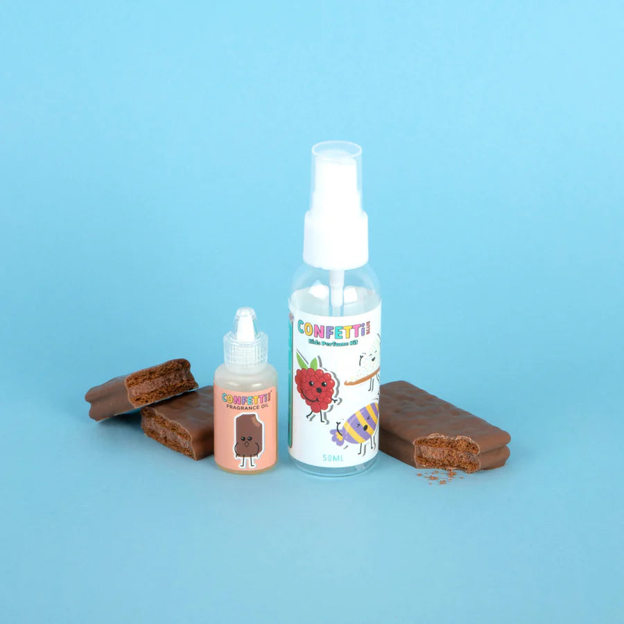 Confetti Blue Mini Perfume Making Kit - Chocolate Biscuit