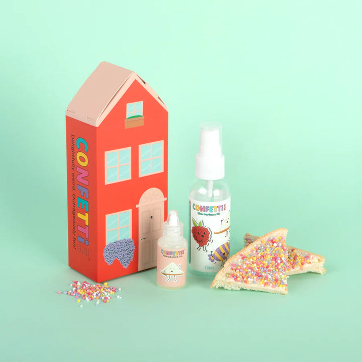 Confetti Blue Mini Perfume Making Kit - Fairy Bread