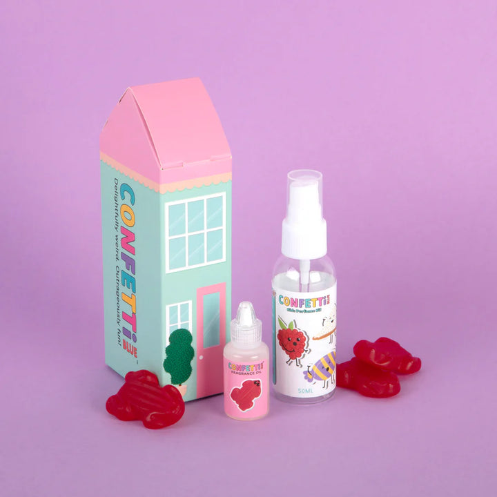 Confetti Blue Mini Perfume Making Kit - Red Frogs