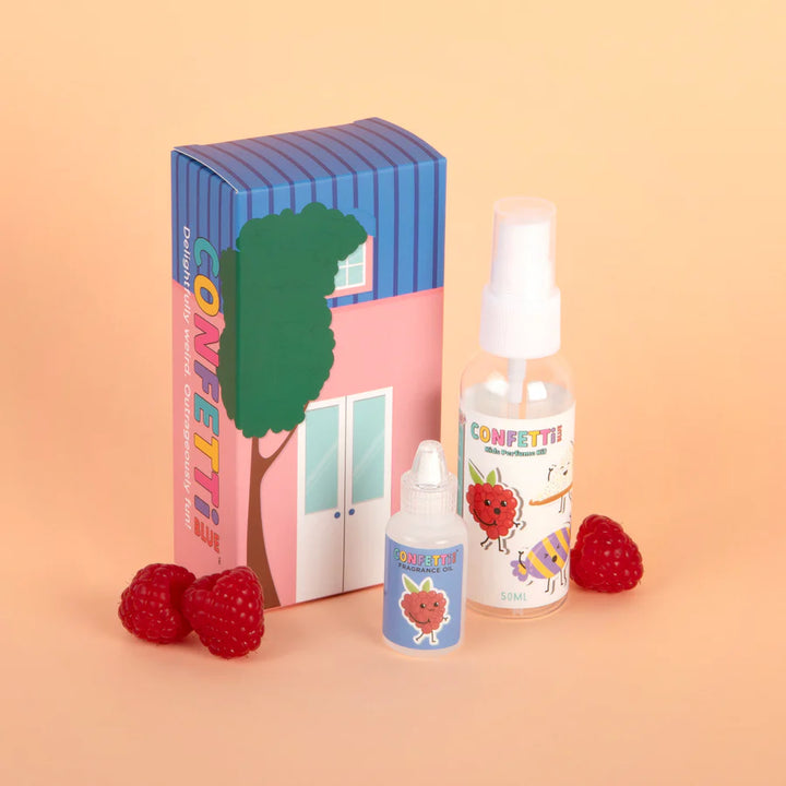Confetti Blue Mini Perfume Making Kit - Raspberry