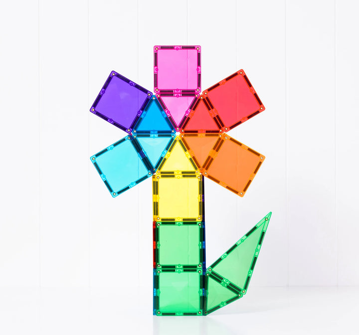 Connetix Magnetic Tiles Bright Discovery 32 Piece Pack