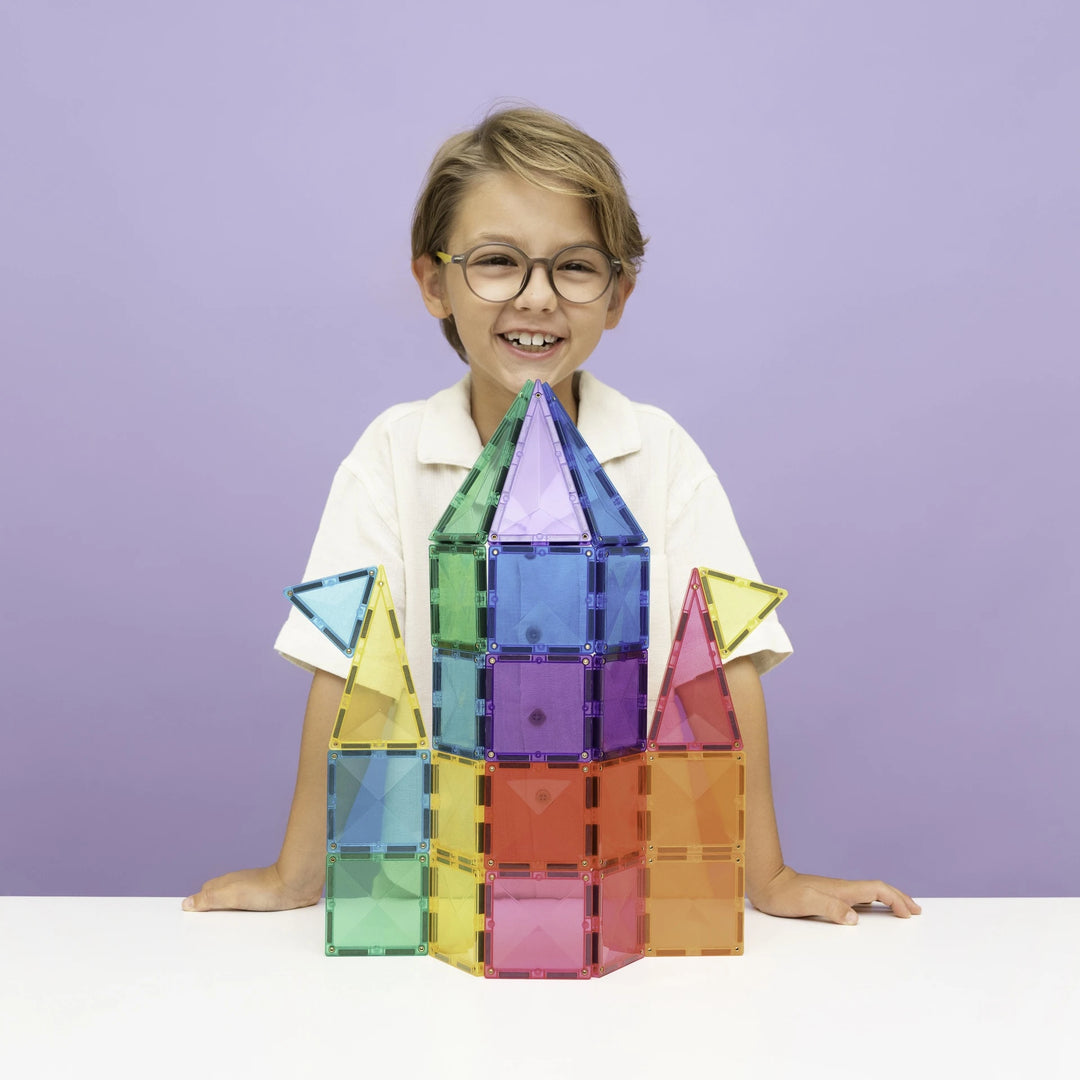 Connetix Magnetic Tiles Bright Discovery 32 Piece Pack