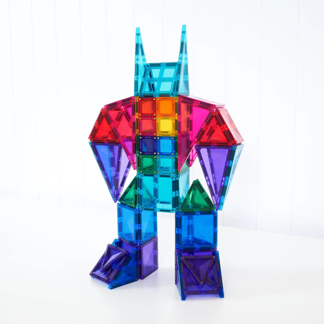 Connetix Magnetic Tiles Bright Mega 202 Piece Pack