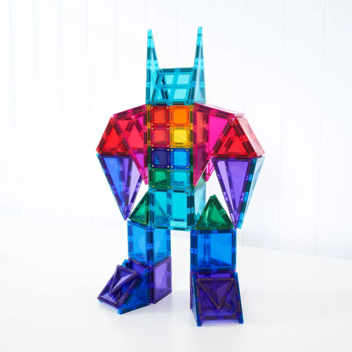 Connetix Magnetic Tiles Bright Mega 202 Piece Pack