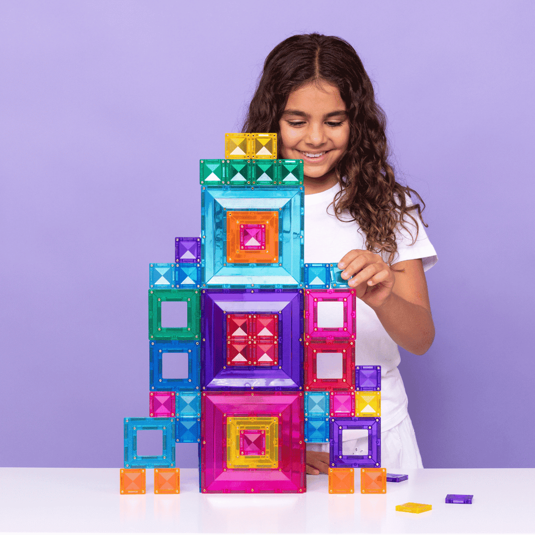 Connetix Magnetic Tiles Bright Portal 48p Pack