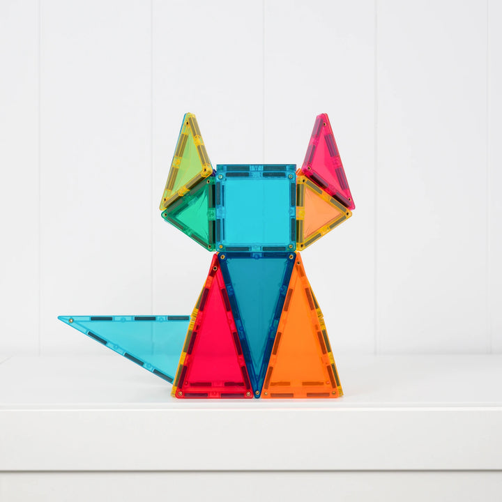 Connetix Magnetic Tiles Bright Starter 56 Piece Pack