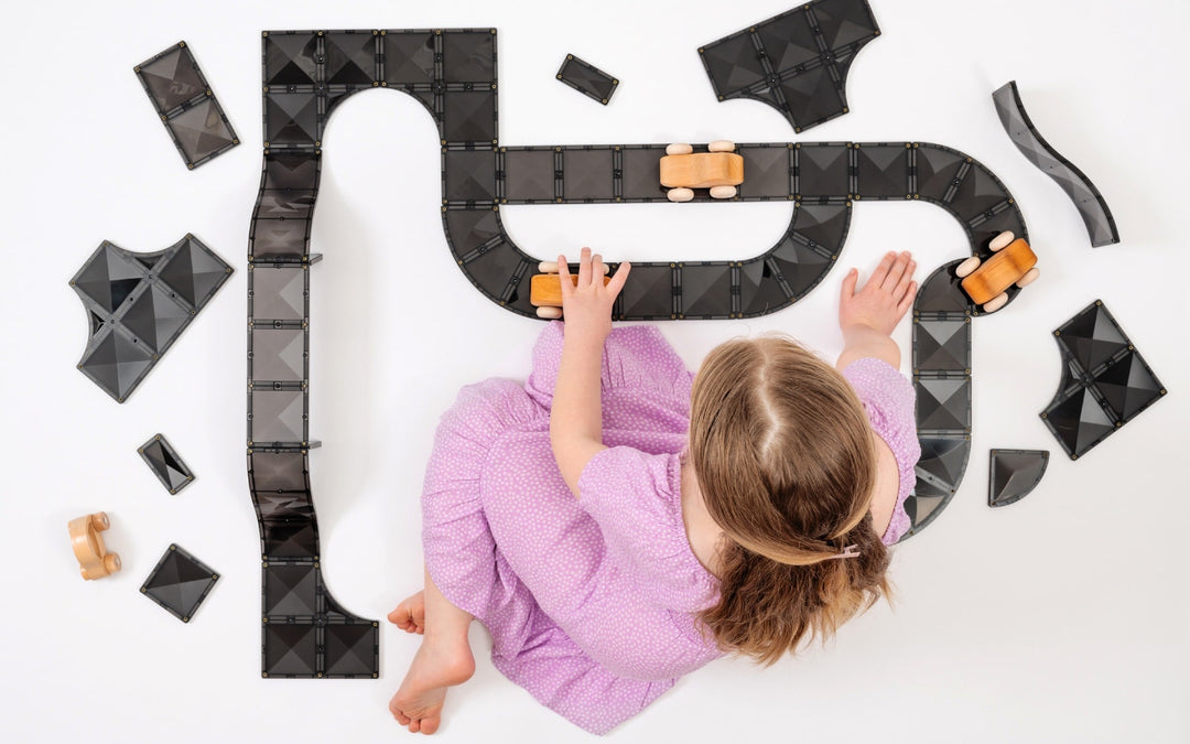 Connetix Magnetic Tiles Creative Roads 48 Piece Pack