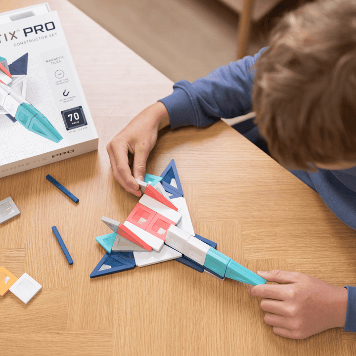 Connetix Magnetic Tiles PRO Constructor Set 70p Pack