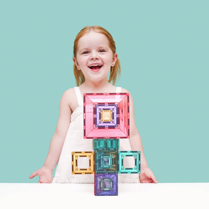 Connetix Magnetic Tiles Pastel Portal 48 Piece Pack