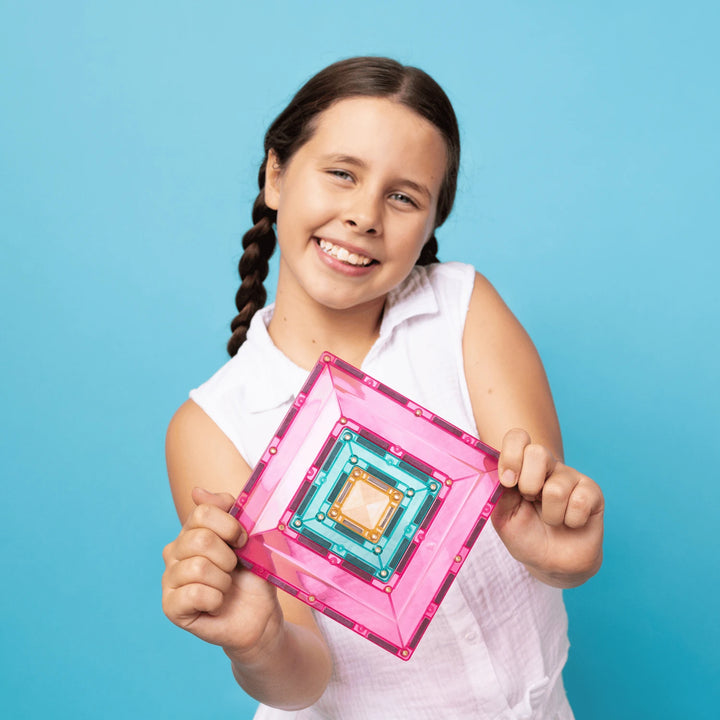 Connetix Magnetic Tiles Pastel Portal 48 Piece Pack