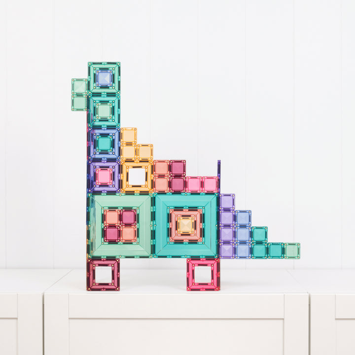 Connetix Magnetic Tiles Pastel Portal 48 Piece Pack