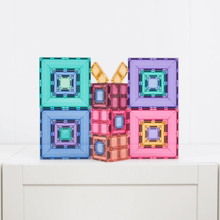 Connetix Magnetic Tiles Pastel Portal 48 Piece Pack