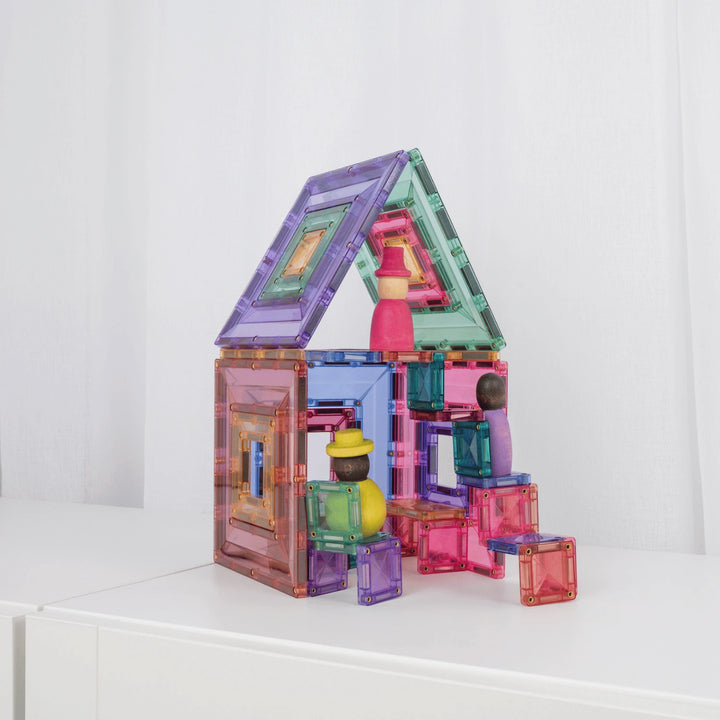 Connetix Magnetic Tiles Pastel Portal 48 Piece Pack