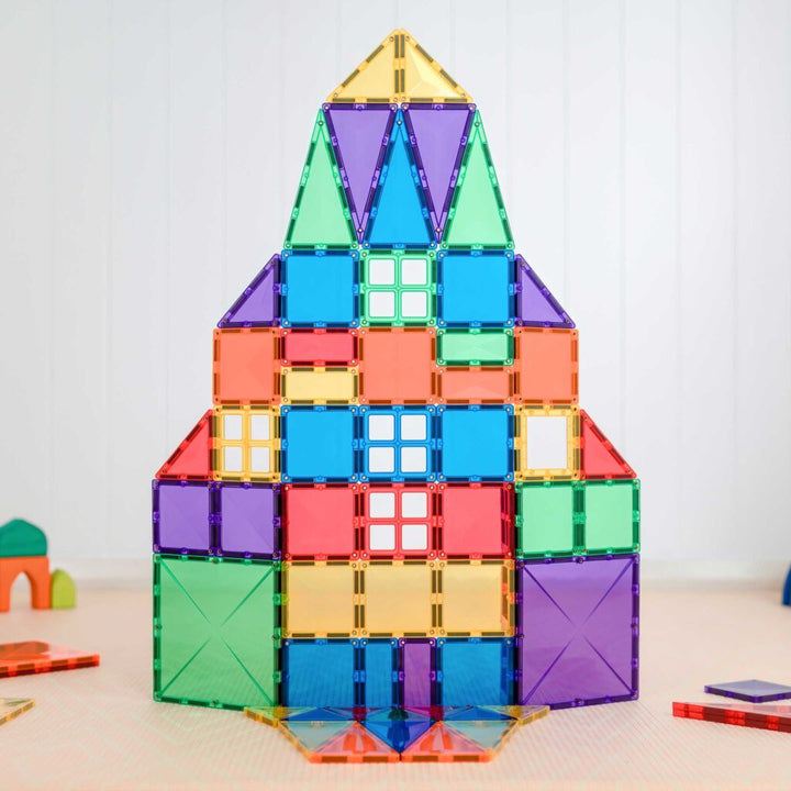 Connetix Magnetic Tiles Rainbow Creative 102 Piece Pack