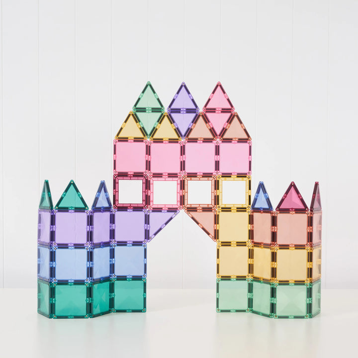 Connetix Magnetic Tiles Pastel Creative 104 Piece Pack