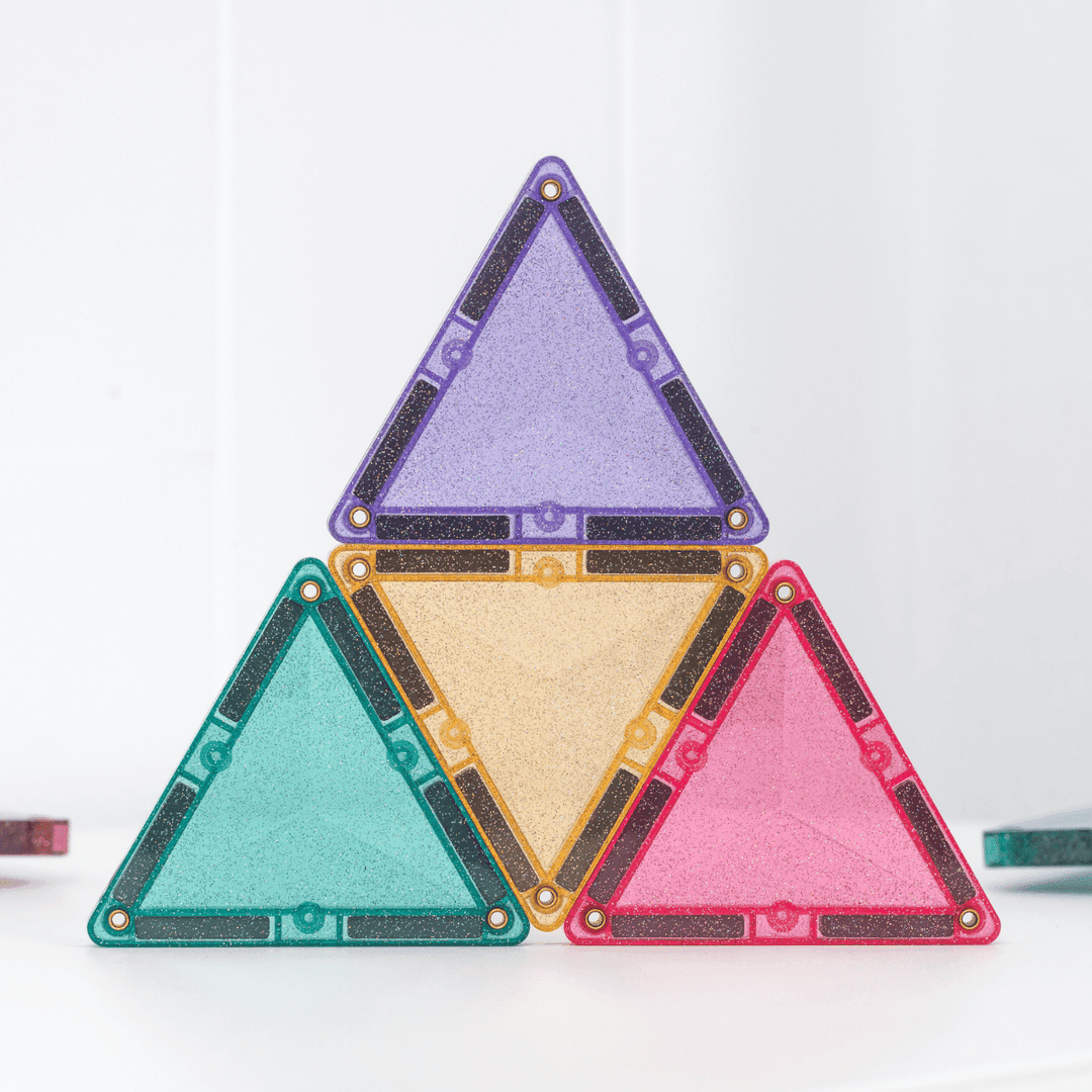 Connetix Magnetic Tiles Glitter Castle 48p Pack