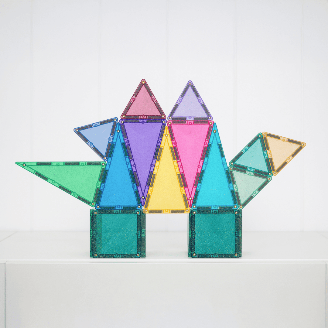 Connetix Magnetic Tiles Glitter Castle 48p Pack