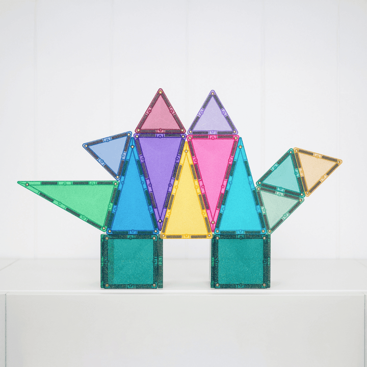 Connetix Magnetic Tiles Glitter Castle 48p Pack