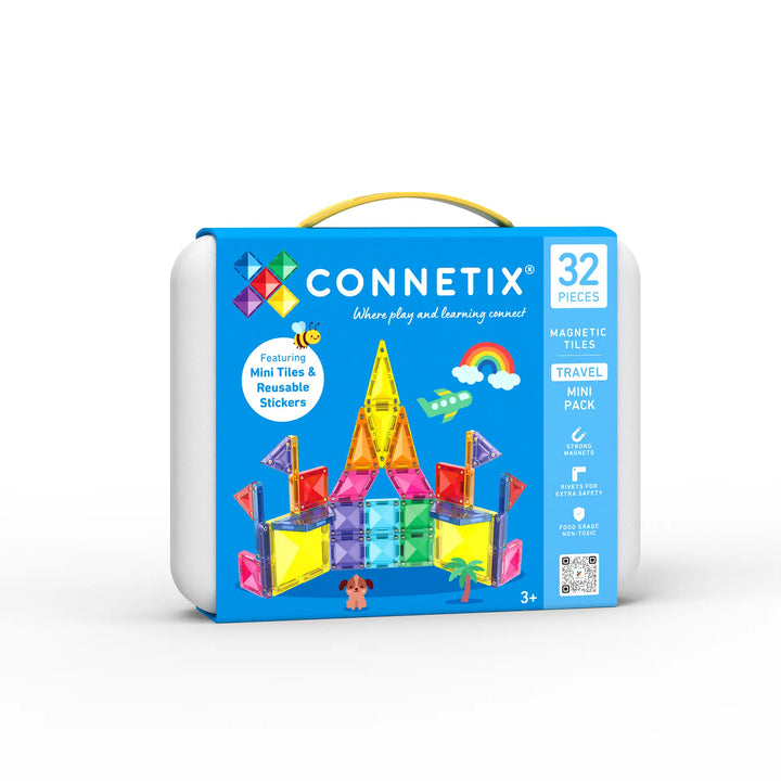 Connetix Magnetic Tiles Travel 32p Mini Pack