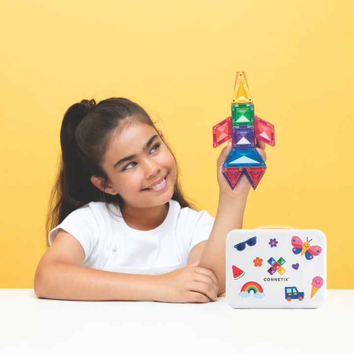 Connetix Magnetic Tiles Travel 32p Mini Pack