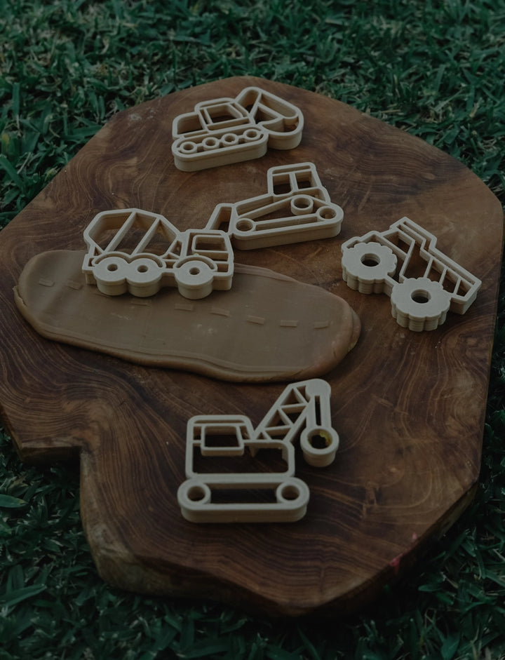 Construction Playdough/Sensory Play Eco Cutter™ Set