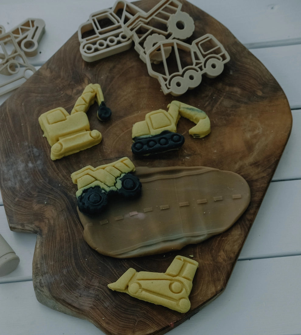 Construction Playdough/Sensory Play Eco Cutter™ Set