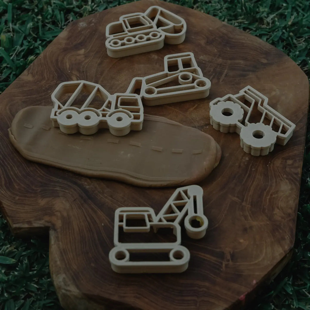 Construction Playdough/Sensory Play Eco Cutter™ Set