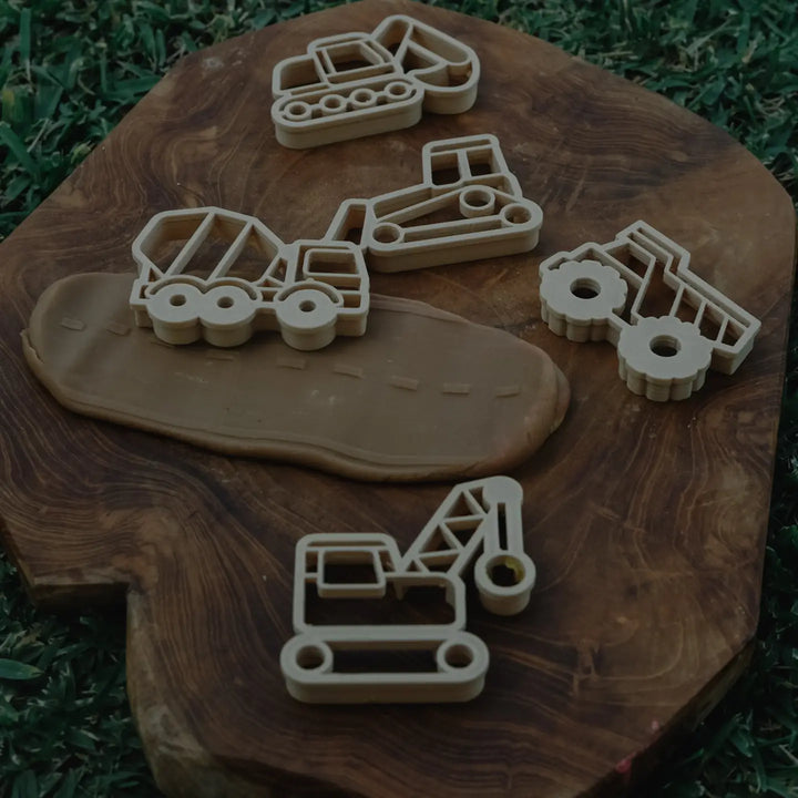 Construction Playdough/Sensory Play Eco Cutter™ Set