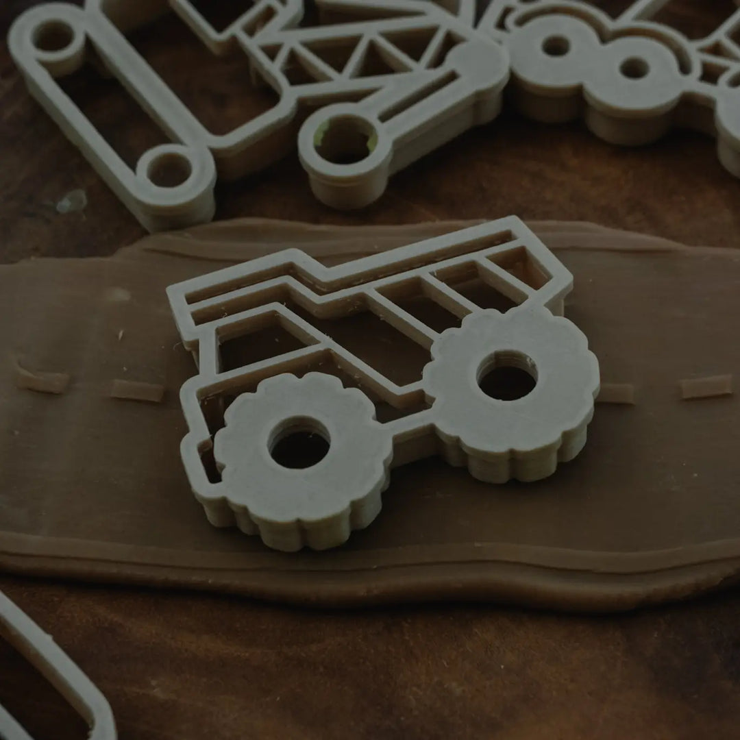 Construction Playdough/Sensory Play Eco Cutter™ Set