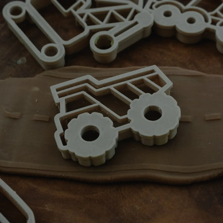 Construction Playdough/Sensory Play Eco Cutter™ Set