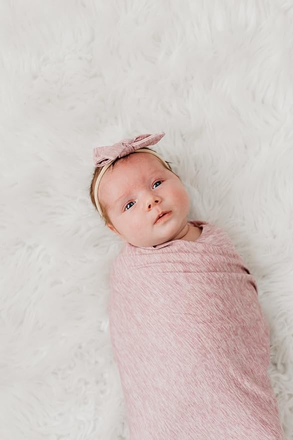 Copper Pearl Knit Swaddle Blanket Maeve The Thrifty Mumma