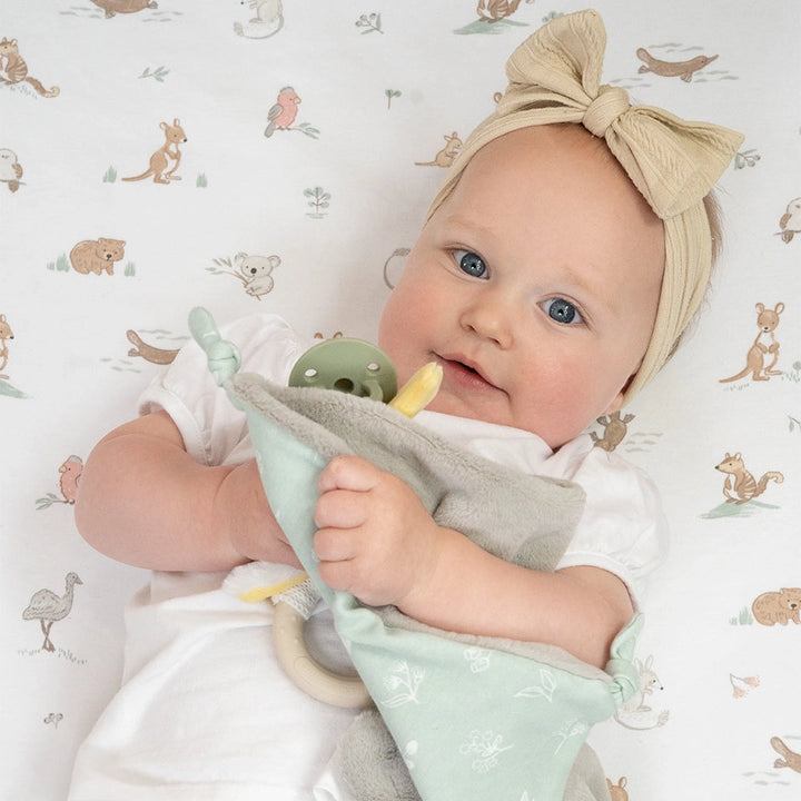 Cot Fitted Sheets 2 Pack - Australiana